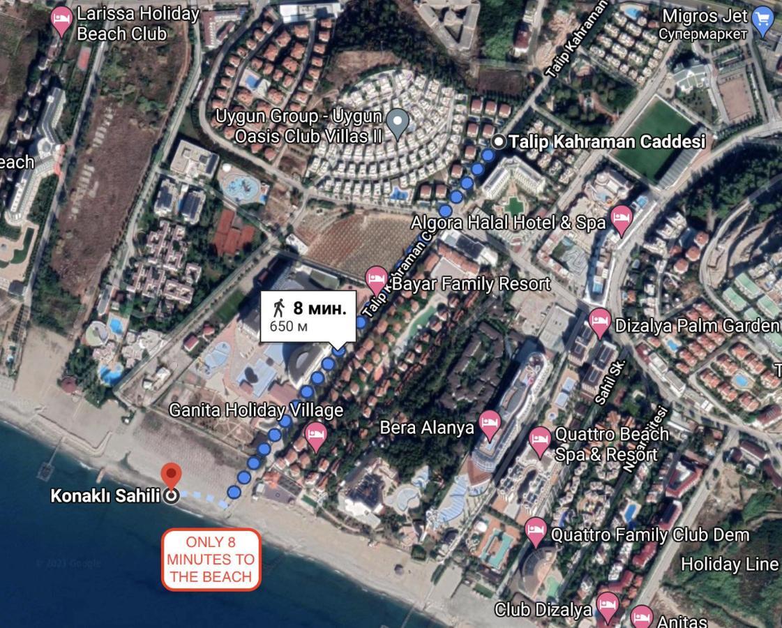 Villa Konak Club Аланя Екстериор снимка