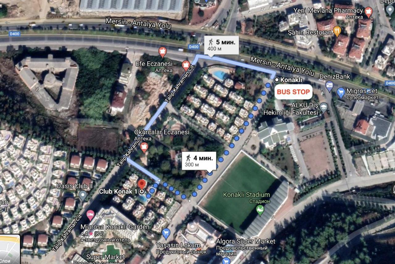 Villa Konak Club Аланя Екстериор снимка
